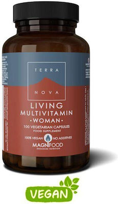 TerraNova Living Multivitamin Woman Vitamin 100 veg. caps