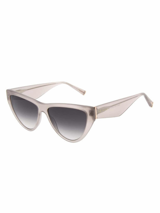 Ted Baker Raella Women's Sunglasses with Pink Acetate Frame and Gray Gradient Lenses TB1665 269