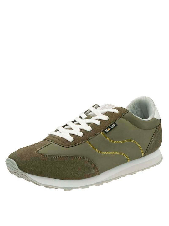 Refresh Vegan Herren Sneakers Grün