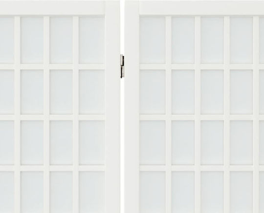 vidaXL Japanese Style Decorative Room Divider made of Canvas with 3 Panels 120x170cm