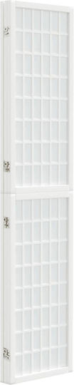 vidaXL Japanese Style Decorative Room Divider made of Canvas with 3 Panels 120x170cm
