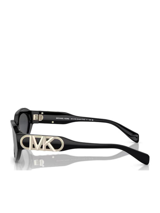 Michael Kors Empire Women's Sunglasses with Black Plastic Frame and Black Lens MK2192 300587