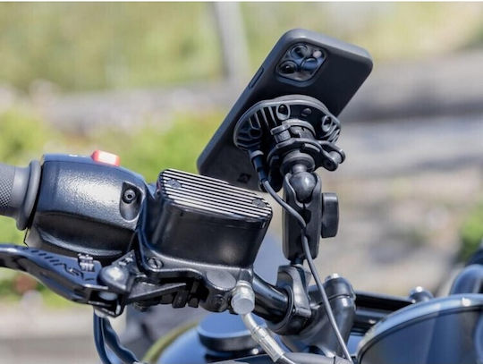 Quad Lock Bar Clamp for Motorcycle Mobile Mount