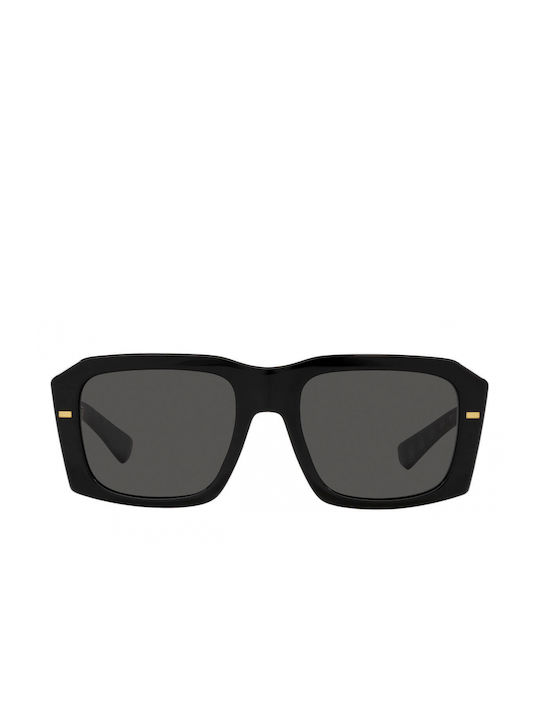 Dolce & Gabbana Sonnenbrillen mit Schwarz Rahmen und Schwarz Linse DG4430 501/87