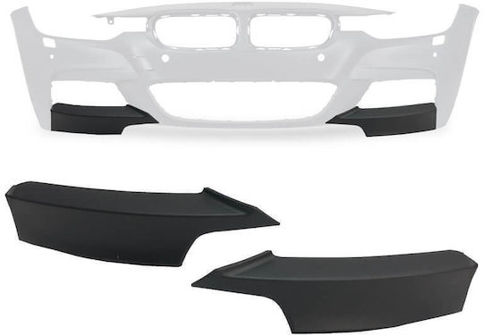 Carner Spoiler Auto Vorderseite Kompatibel mit BMW Serie 3 2012-2017
