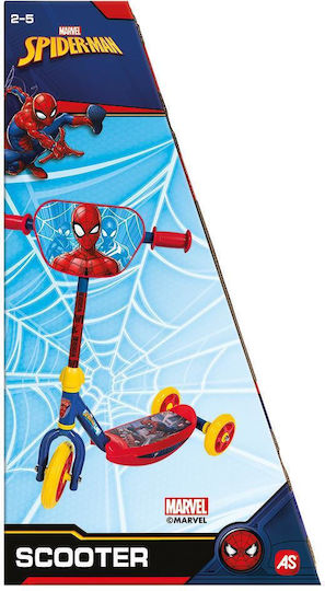 AS Kinderroller Spiderman 3-Rad für 2-5 Jahre Mehrfarbig