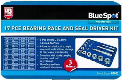 Bluespot Tool Set 17pcs Rubber Gasket - Flange Installation Set with Bearings