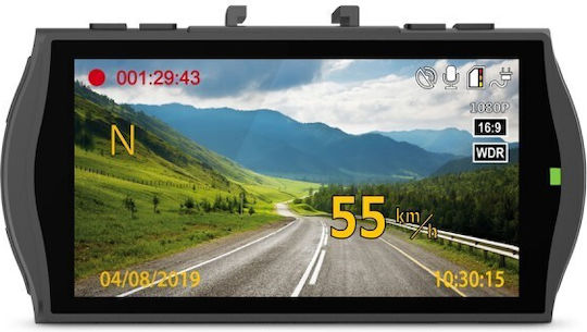 Lamax C9 Car Digital Video Recorder with Screen 2.7 inches Bluetooth GPS Black
