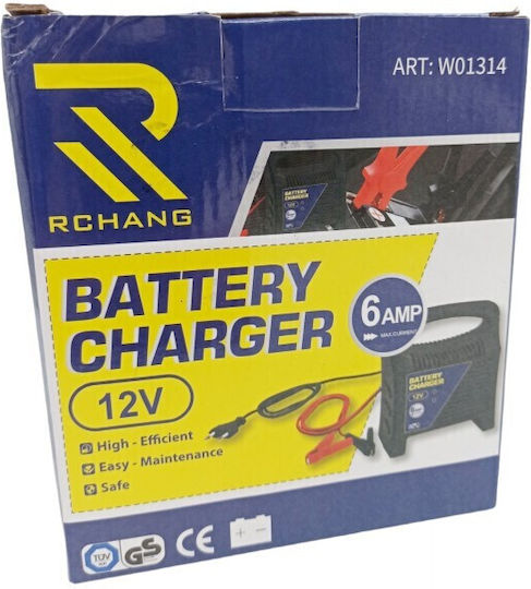 Car Battery Charger 6/12V 6Amp