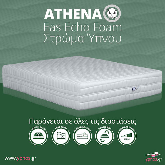 Ypnos Athena Eas Echo Double Anatomic Saltea Față-verso 140x190x17cm