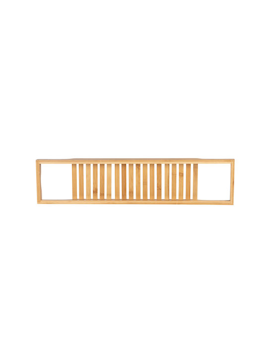 Wenko Bambusa Badewannenregal Bamboo 70x16x4.5cm Braun