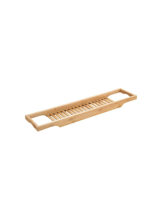 Wenko Bambusa Badewannenregal Bamboo 70x16x4.5cm Braun
