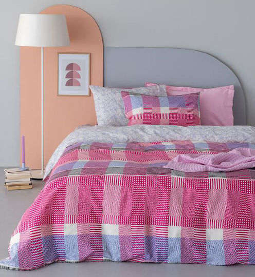 Palamaiki Sheet Sets Queen 240x260cm. FL6193 Fuchsia 4pcs