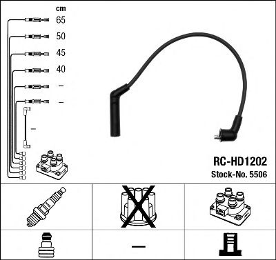 NGK Car Spark Plug Wires