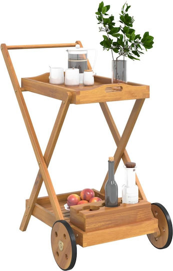 Wooden Masa Bar pentru spații exterioare mici 54x87x90buc