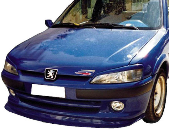 Motordrome Front Headlights Eyebrows for Peugeot 106 1997-2003
