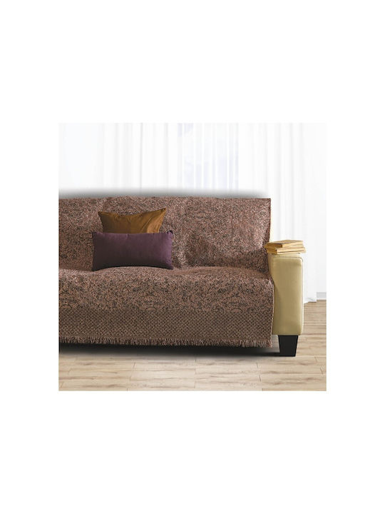 SB Home Armchair Throw Armilia 180x170cm Salmon