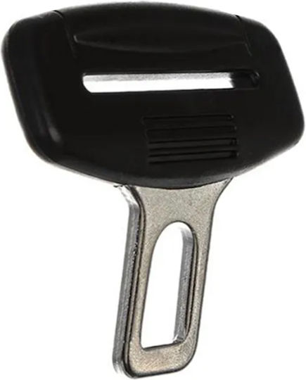 Seat Belt Buckle Alarm Stopper in Silver Color