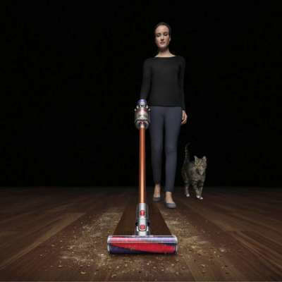 Dyson Cyclone V10 Absolute Επαναφορτιζόμενη Σκούπα 2 σε 1 Stick & Χειρός 25.2V Πορτοκαλί