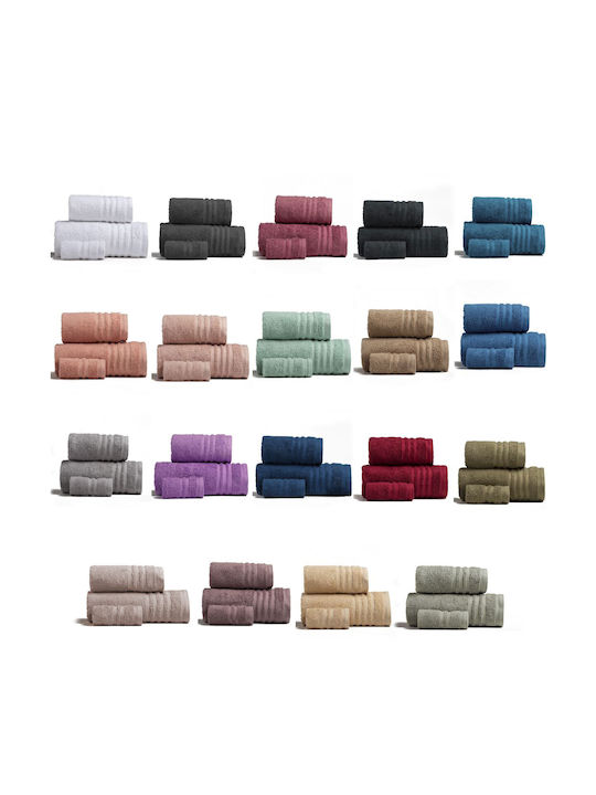 Melinen Bath Towel Premio 80x150cm. Greige Weight 600gr/m²