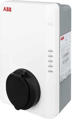 Abb Terra AC Montat pe perete Cu o singură fază Stație de încărcare pentru mașini electrice 7.4kW Tipul 2 (148483)