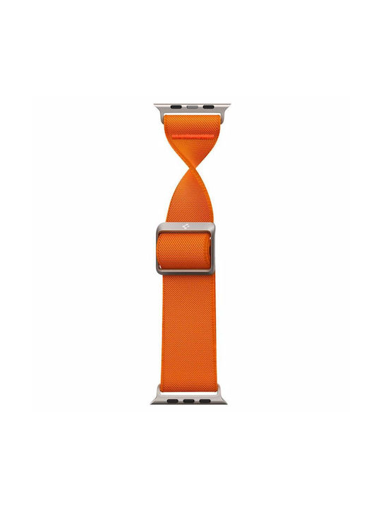 Spigen Lite Fit Ultra Armband Stoff Orange (Apple Watch 4, 5, 6, SE, SE 2, 7, 8, 9)