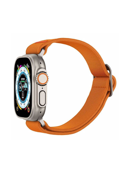 Spigen Lite Fit Ultra Armband Stoff Orange (Apple Watch 4, 5, 6, SE, SE 2, 7, 8, 9)