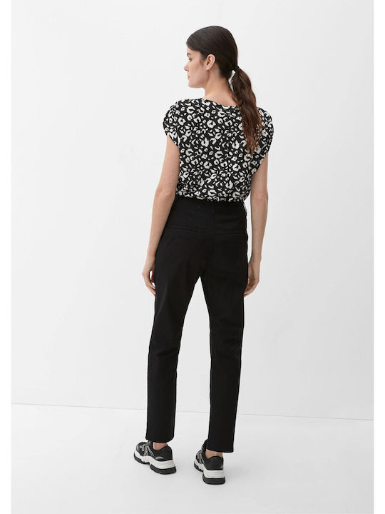 Women's Chino Trousers Regular Fit Black