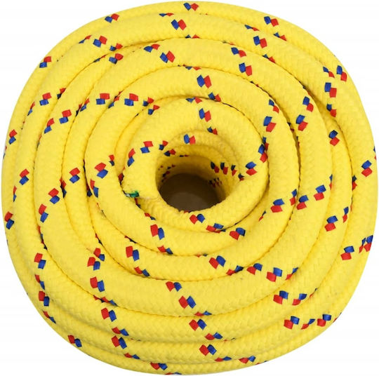 vidaXL Rope Knitted 20mm Yellow