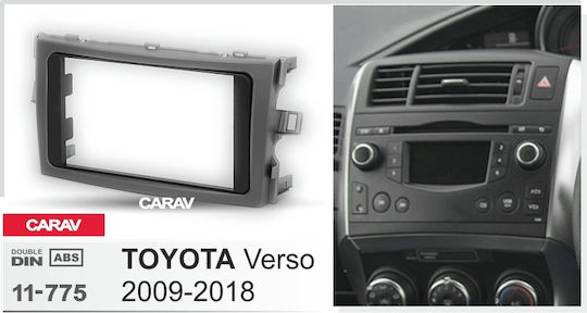 Πρόσοψη 2 Din για Toyota Verso 2009-2018