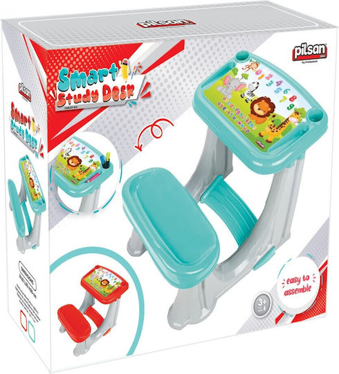 Smart Study Birou pentru Copii pentru Desen din Plastic Verde Pilsan