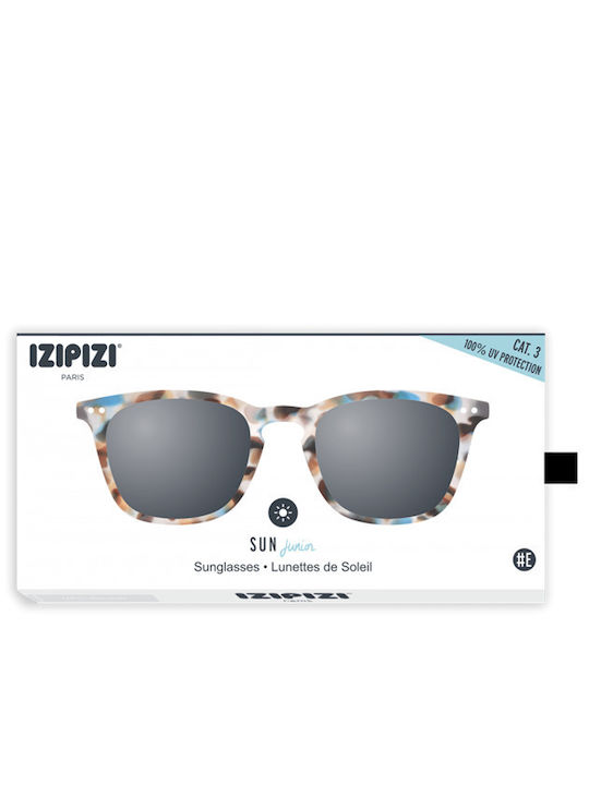 Izipizi The Square Kids Sunglasses Blue Tortoise For 5-10 Years