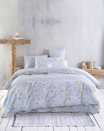 Rythmos Semi Double Set Glow Light Blue 160x260cm Rythmos Semi Double Set Glow Light Blue 160x260cm