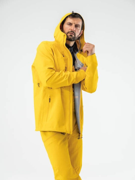 Head Kore 821801 Männer Jacke aus für Ski & Snowboard Gelb