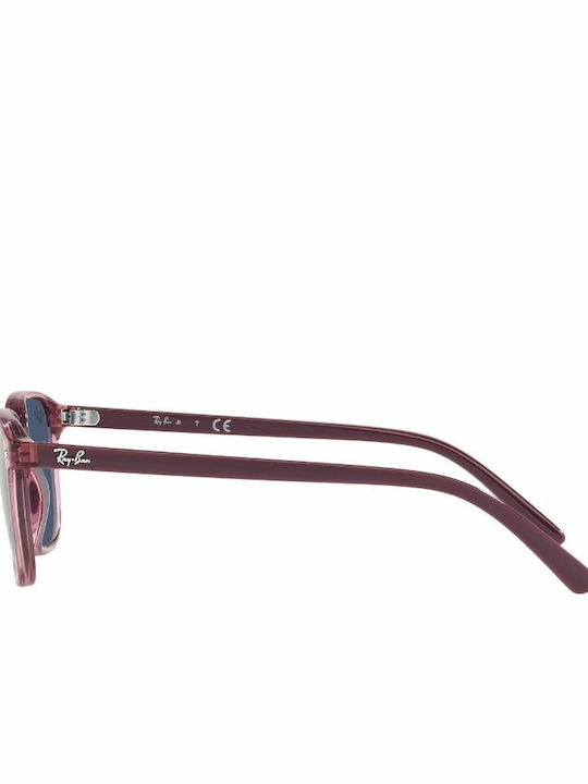 Ray Ban Wayfarer Τετράγωνα Παιδικά Γυαλιά Ηλίου Ροζ
