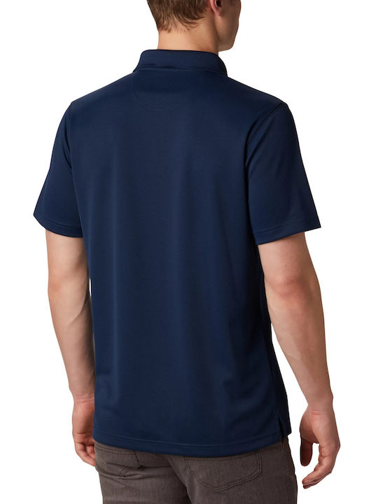 Columbia Utilizer Men's Blouse Polo Navy Blue