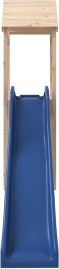 vidaXL Holzturm 232x64x194cm. für 3+ Jahre alt Jahre Braun