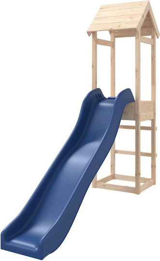 vidaXL Holzturm 232x64x194cm. für 3+ Jahre alt Jahre Braun
