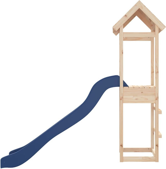 vidaXL Holzturm 232x64x194cm. für 3+ Jahre alt Jahre Braun