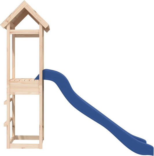 vidaXL Holzturm 232x64x194cm. für 3+ Jahre alt Jahre Braun