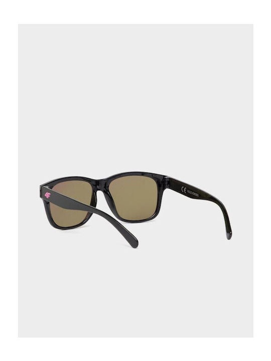 4F Square Kids Sunglasses Black
