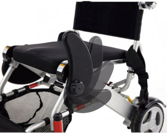 KD Smart Chair Spacious Heavy Duty Ηλεκτροκίνητο Αναπηρικό Αμαξίδιο 12" Πτυσσόμενο Ενισχυμένου Τύπου 45cm PL001-5001