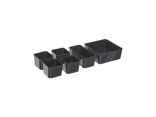 Haza Tool Compartment Organizer 6 Slots Transparent 35x15.5x7cm