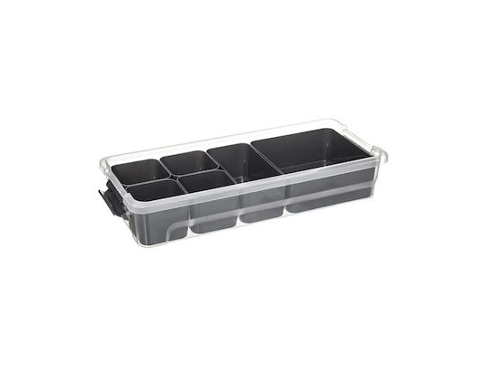 Haza Tool Compartment Organizer 6 Slots Transparent 35x15.5x7cm
