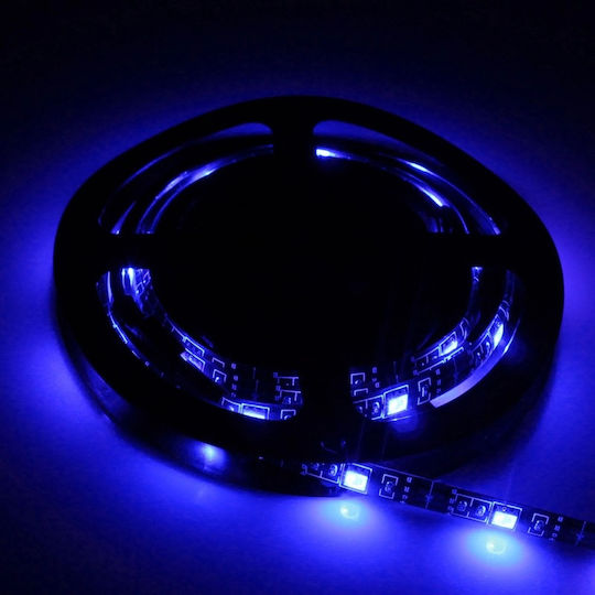 Factory Αδιάβροχη Smart Ταινία LED Τηλεόρασης USB 5V RGB Φως 2x2m Τύπου SMD5050 με Τροφοδοτικό & Τηλεχειριστήριο