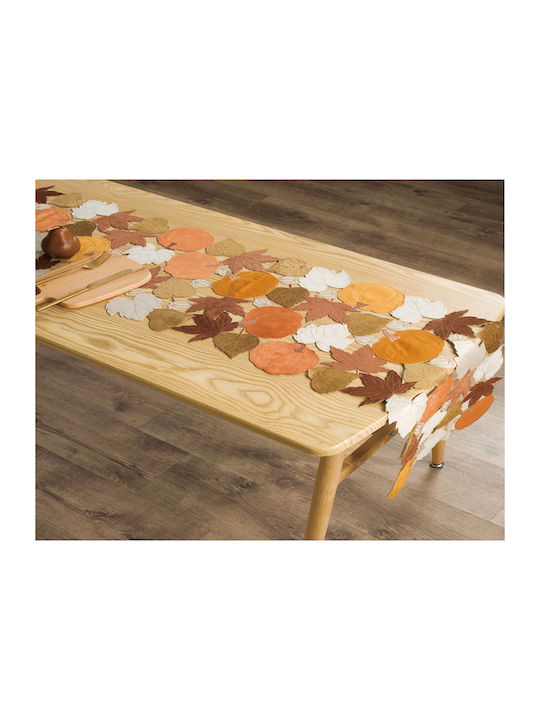 Liolios Home Läufer Halloween 2126 Beige 40x160cm