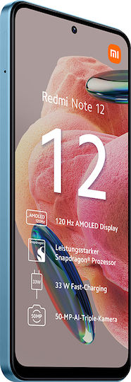 Xiaomi Redmi Note 12 4G Dual SIM (4/64GB) Ice Blue