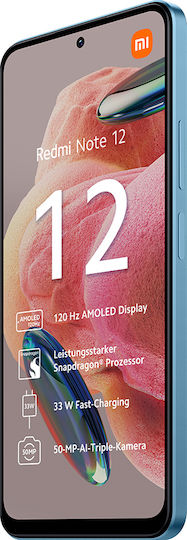 Xiaomi Redmi Note 12 4G Dual SIM (4/64GB) Ice Blue