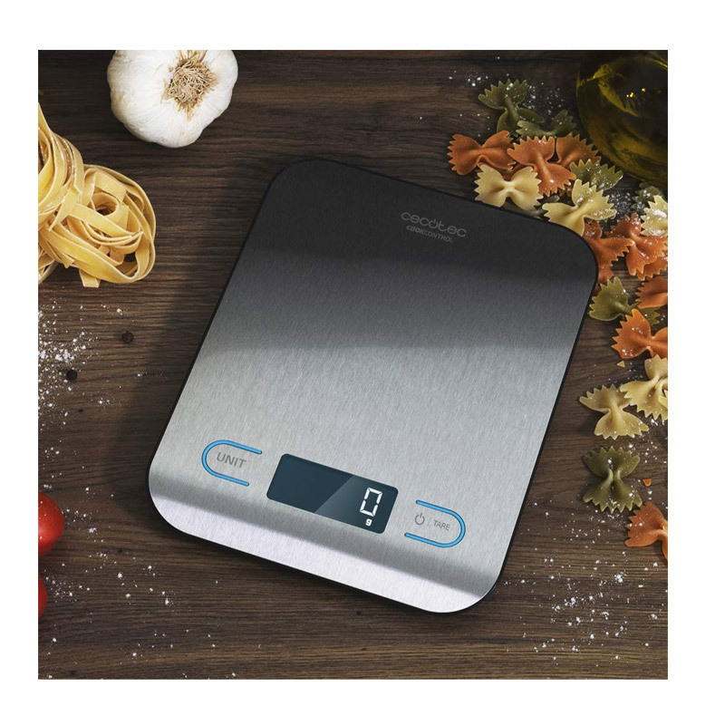 Cecotec Cook Control Digital Kitchen Scale Foldable 1gr/5kg Inox