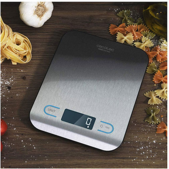 Cecotec Cook Control Digital Kitchen Scale Foldable 1gr/5kg Inox
